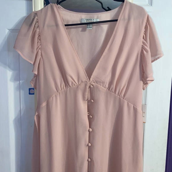 Forever 21 Contemporary Button Up Dress - Picture 7 of 7